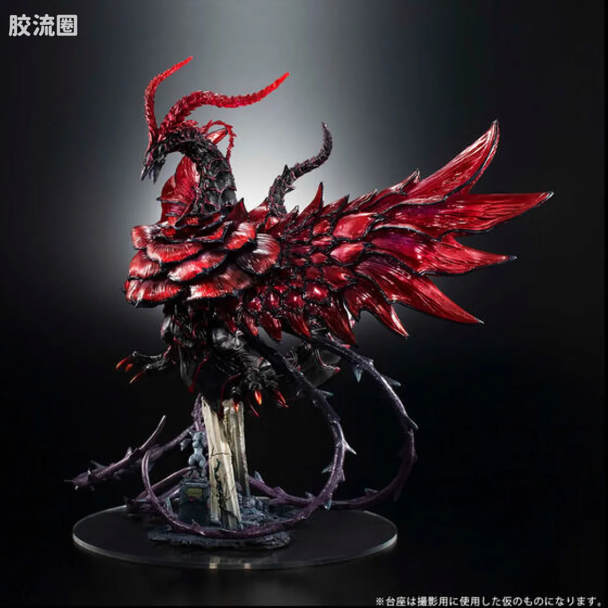Mega House 手办系列 Art Works Monsters(A.W.M或称AWM) 黑蔷薇龙 - 图片